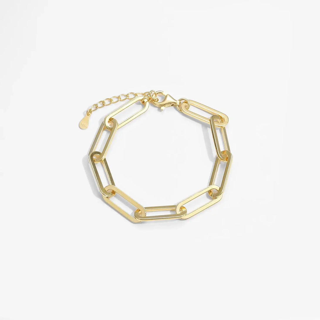 Lovcia Fashion Holiday Hollow Chain 925 Sterling Silver Bracelet-Bracelets-Silver-Silver