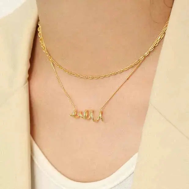 Lovcia Fashion Irregular Spring 925 Sterling Silver Necklace-Necklaces-Silver-Silver
