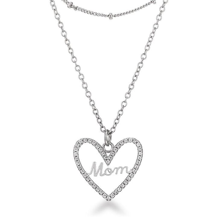 Buy LOVCIA Glamorous I Love Mom Multi-Layer Necklace - Latest women's necklace