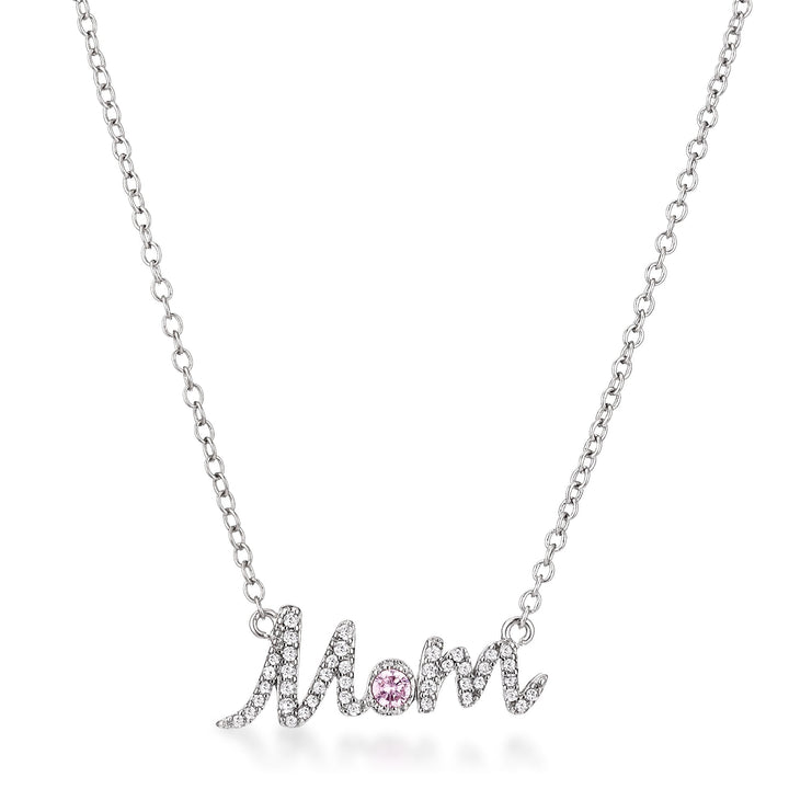 Buy LOVCIA Dazzling Mom Cubic Zirconia Necklace - Latest women's necklace