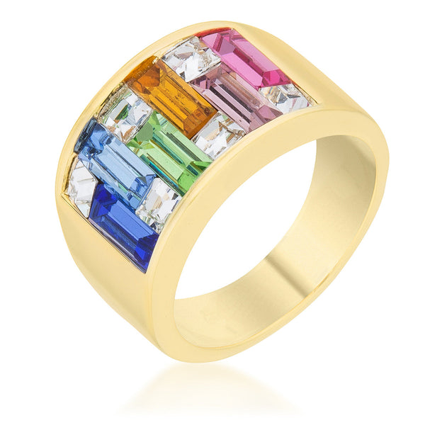 LOVCIA Golden Spring Eclectic Ring