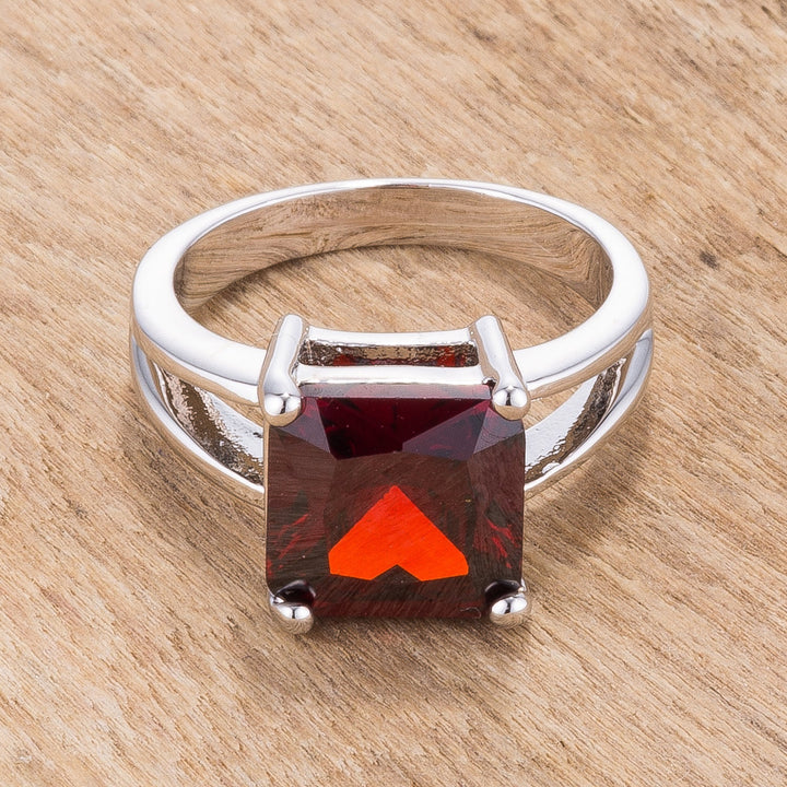 LOVCIA Mystic Garnet Princess Ring