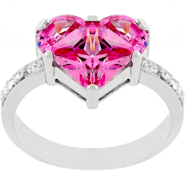 LOVCIA Radiant Princess-Cut Engagement Ring