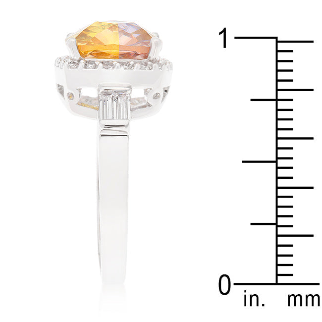 LOVCIA Luxe Essence Multicolor Cocktail Ring