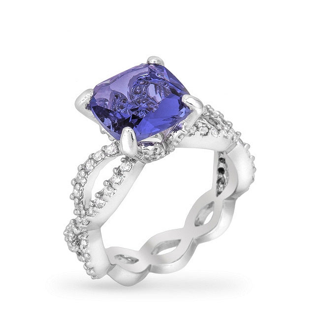 LOVCIA Elegant Uptown Tanzanite Ring