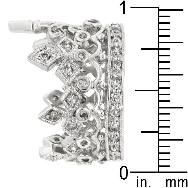 LOVCIA Forever Cubic Zirconia Regal Eternity Band