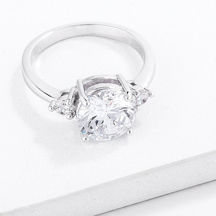 LOVCIA Timeless Trio Cubic Zirconia Engagement Ring