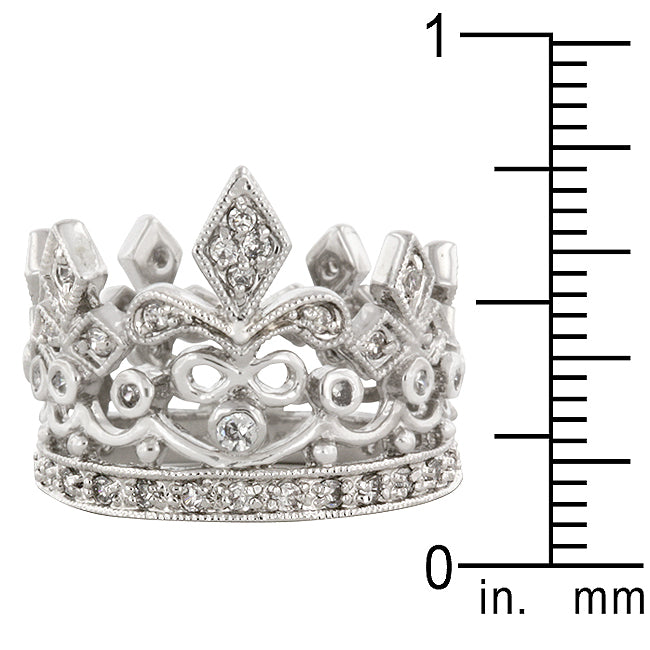 Lovcia Forever Cubic Zirconia Regal Eternity Band-Rings-5-5