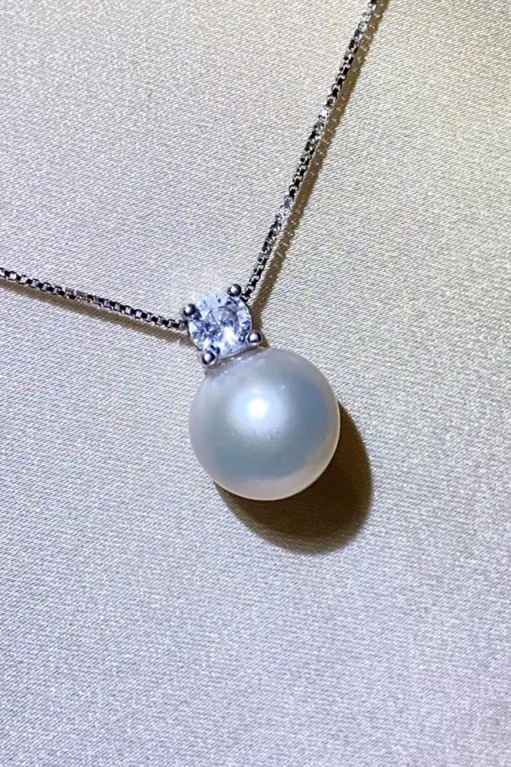 Lovcia Freshwater Pearl 925 Sterling Silver Necklace-Necklaces-Silver-One Size-Silver