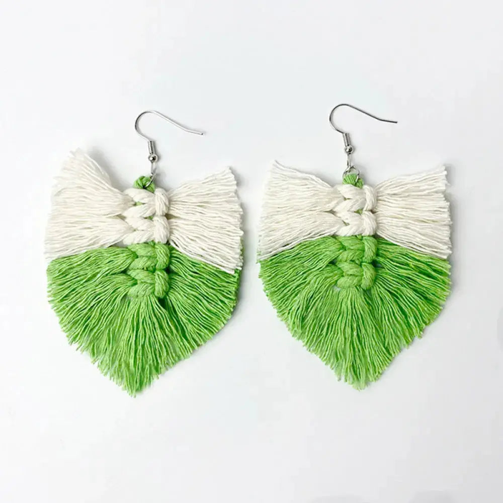 Lovcia Fringe Detail Dangle Earrings-Earrings-Style D-One Size-Style D