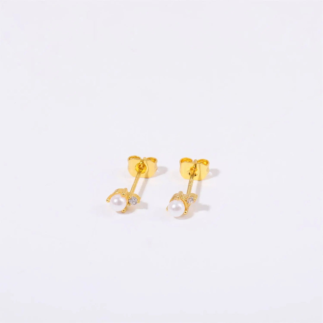 Lovcia Genuine Gold Electroplated Titanium Steel December Birthstone Earrings for Women-Earrings-June-June