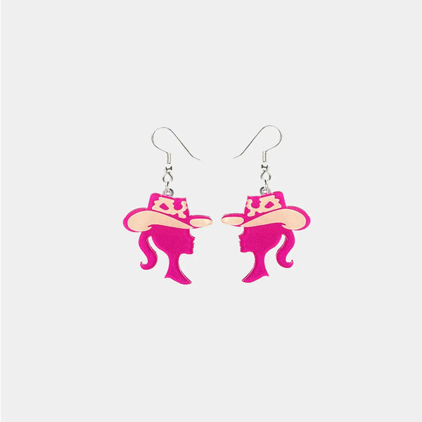 Lovcia Geometric Shape Acrylic Dangle Earrings-Earrings-Style A-One Size-Style A