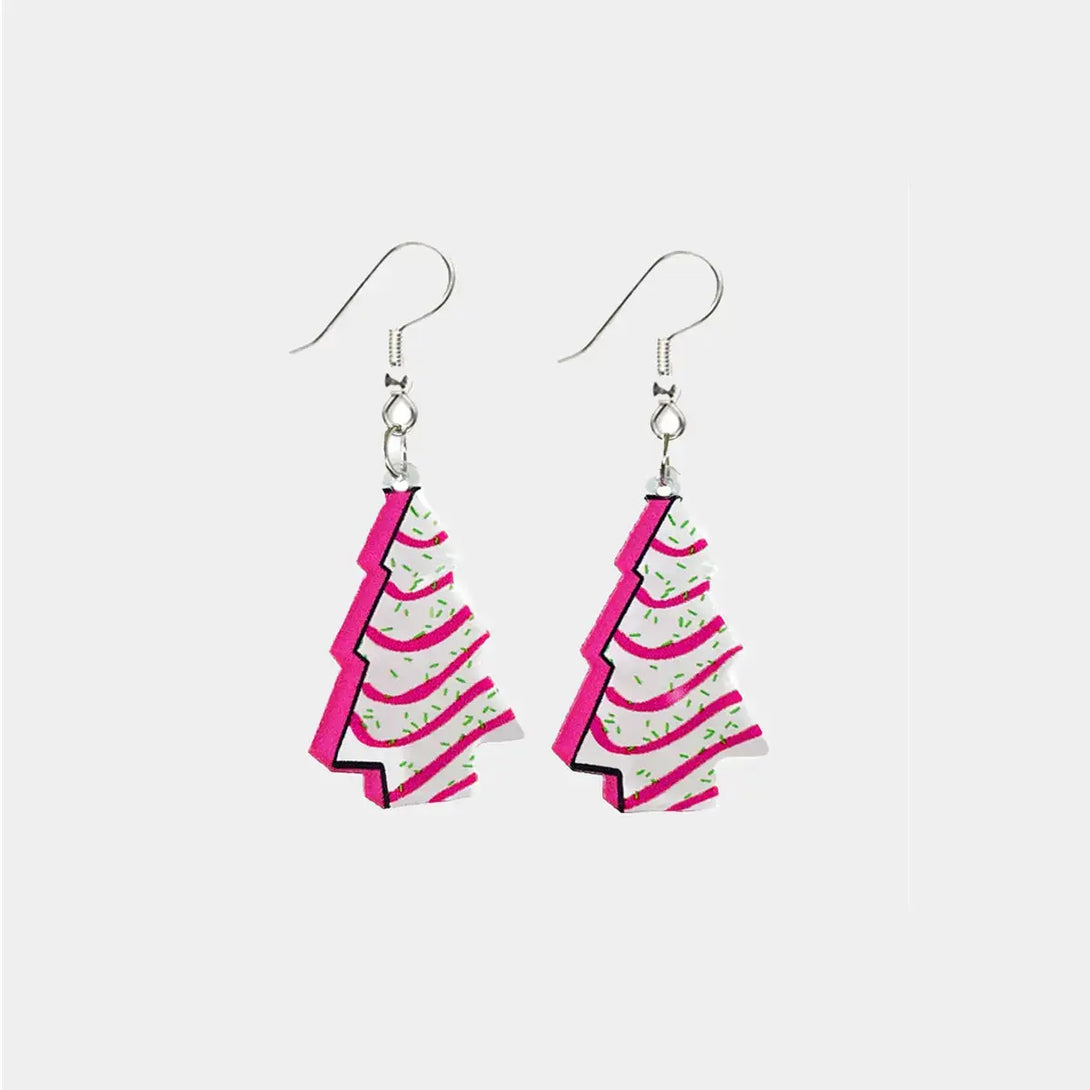 Lovcia Geometric Shape Acrylic Dangle Earrings-Earrings-Style A-One Size-Style A