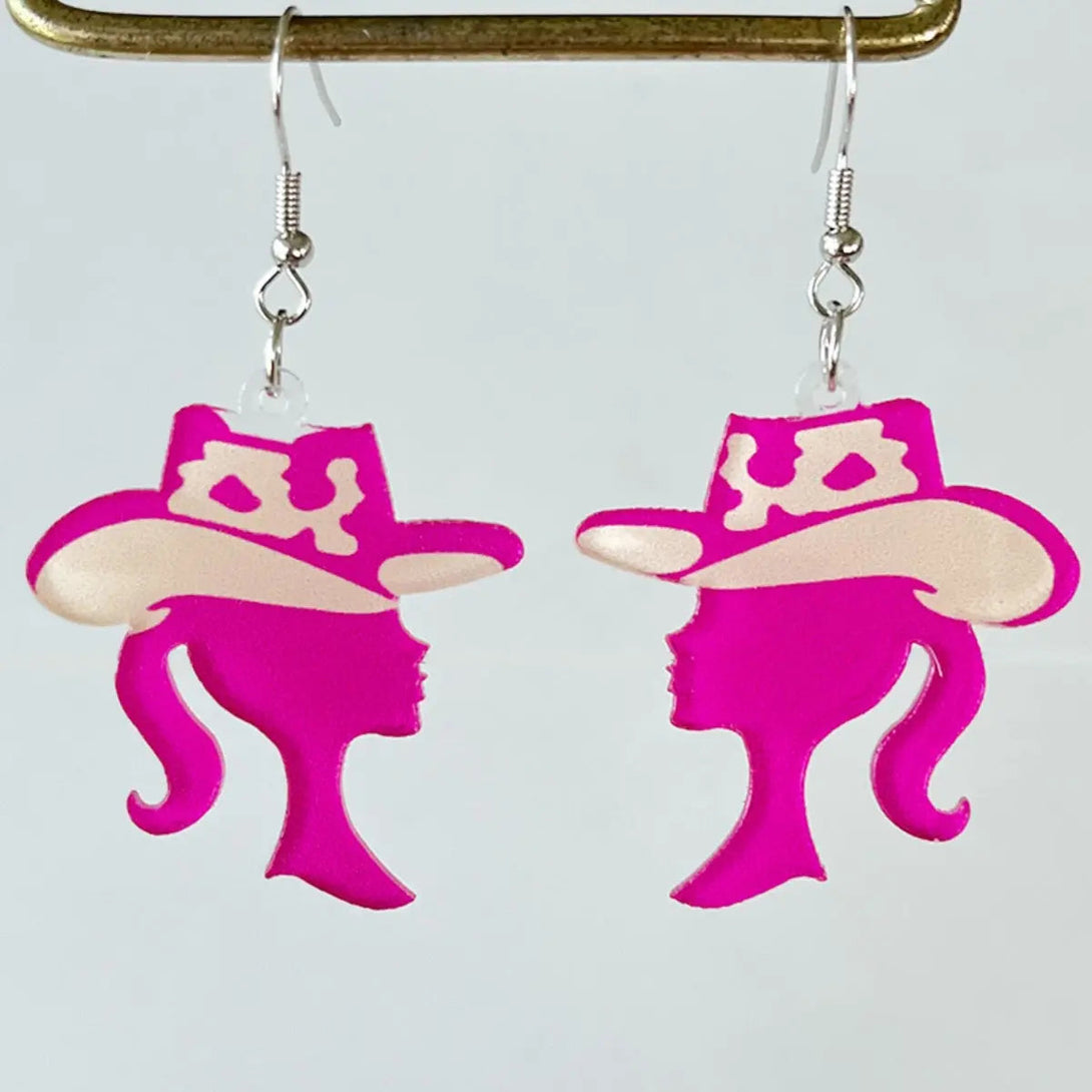 Lovcia Geometric Shape Acrylic Dangle Earrings-Earrings-Style B-One Size-Style B