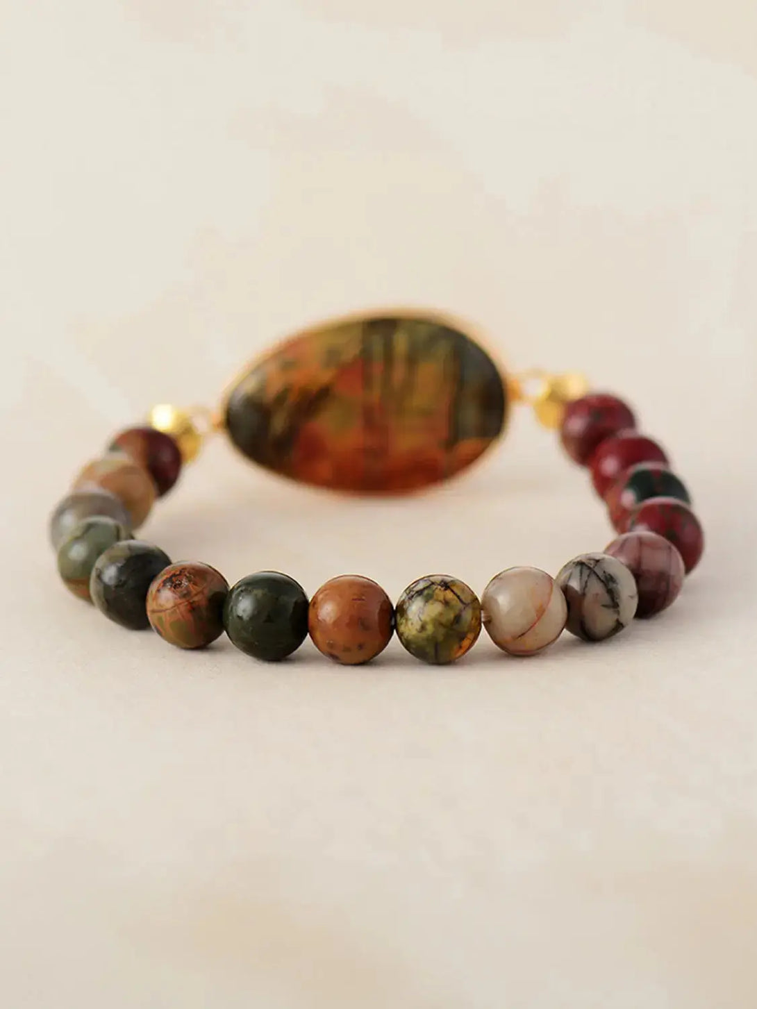 Lovcia Geometrical Shape Beaded Bracelet-Bracelets-Multicolor-One Size-Multicolor
