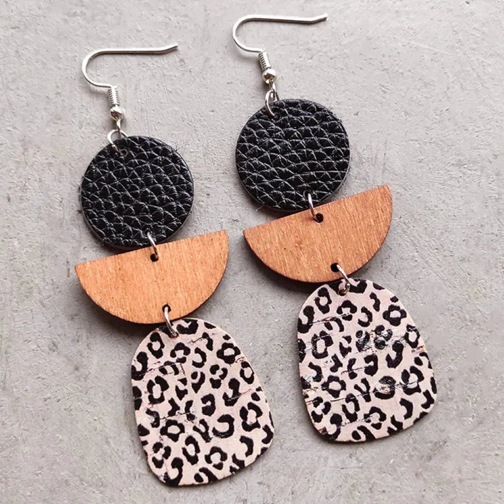 Lovcia Geometrical Shape Dangle Earrings-Earrings-Style A-One Size-Style A