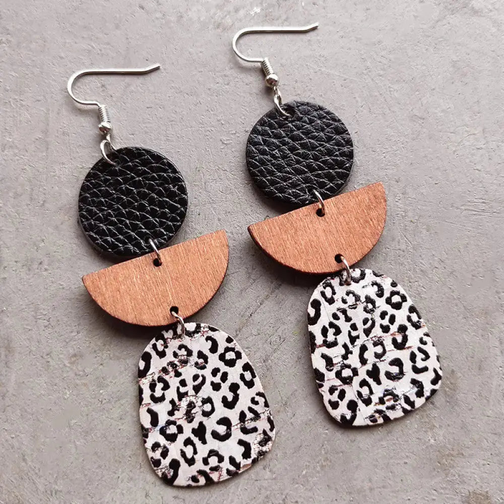 Lovcia Geometrical Shape Dangle Earrings-Earrings-Style B-One Size-Style B