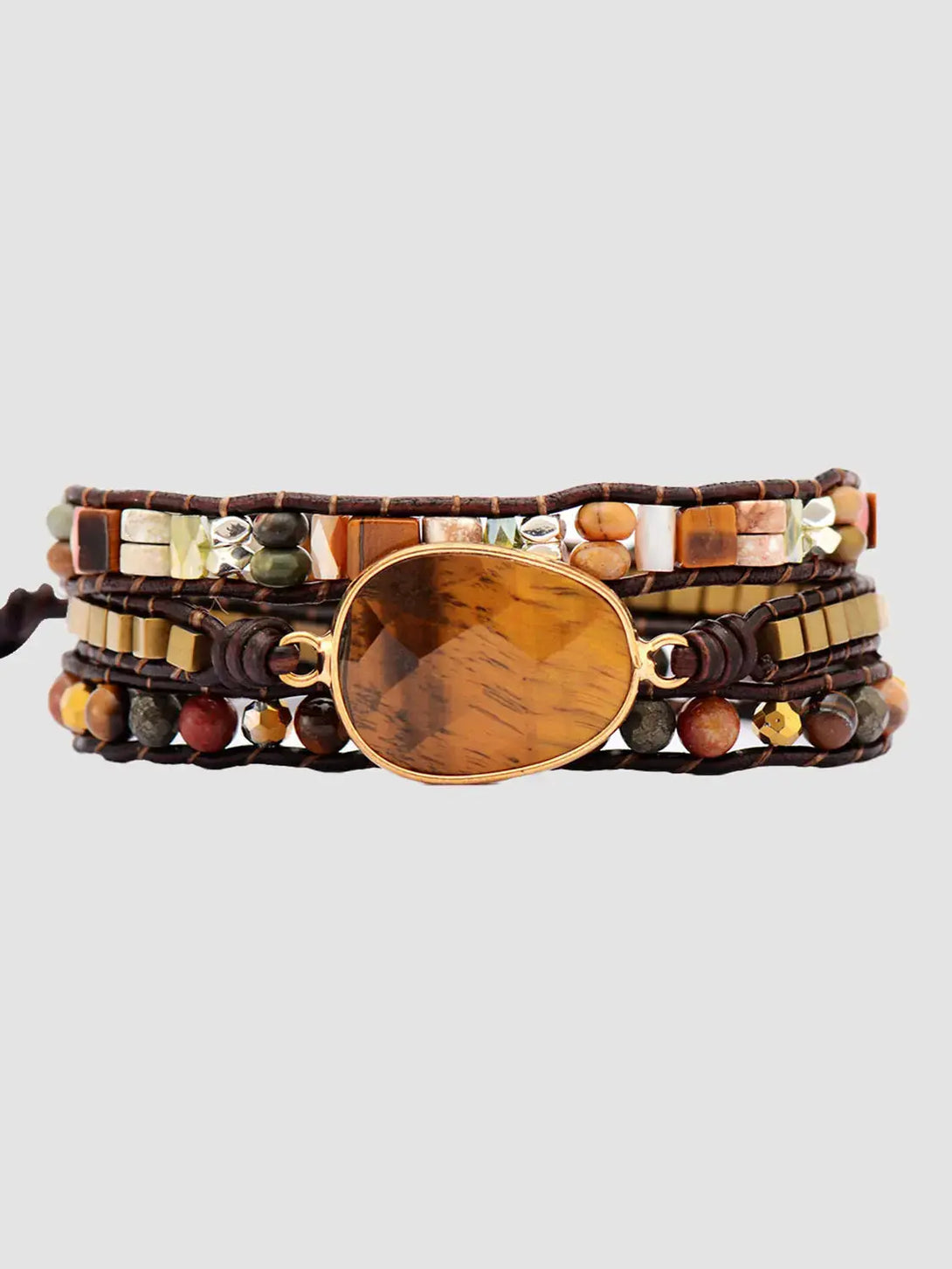Lovcia Geometrical Shape Triple-Layer Bracelet-Bracelets-Style B-One Size-Style B