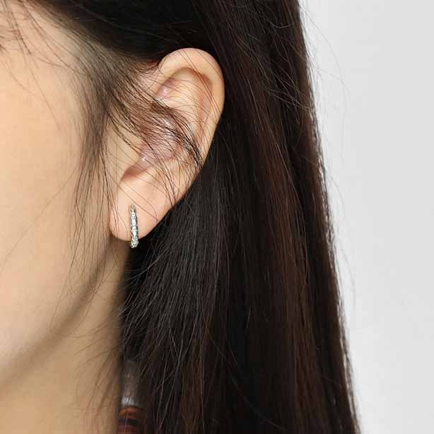 Lovcia Geometry Hollow Oval Hoop Earrings 6x10.6mm Gold-Earrings-Yellow Gold-Yellow Gold