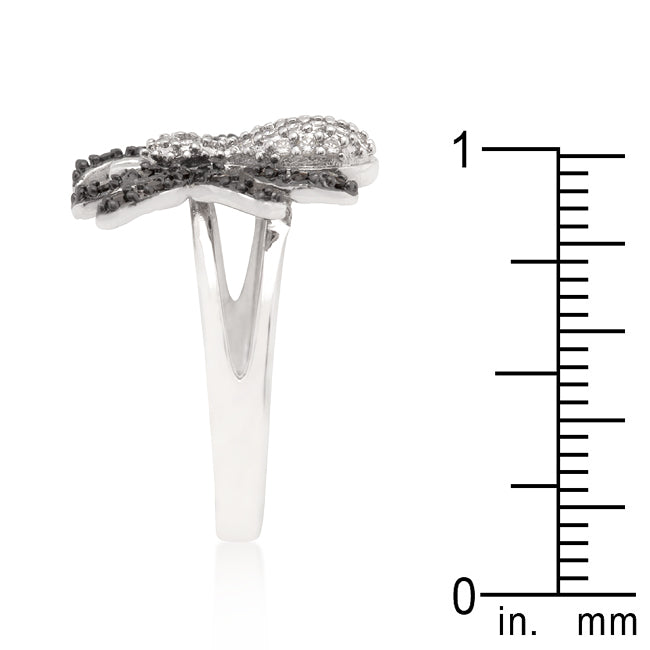 Lovcia Glamorous Cubic Zirconia Spider Statement Ring-Rings-5-5