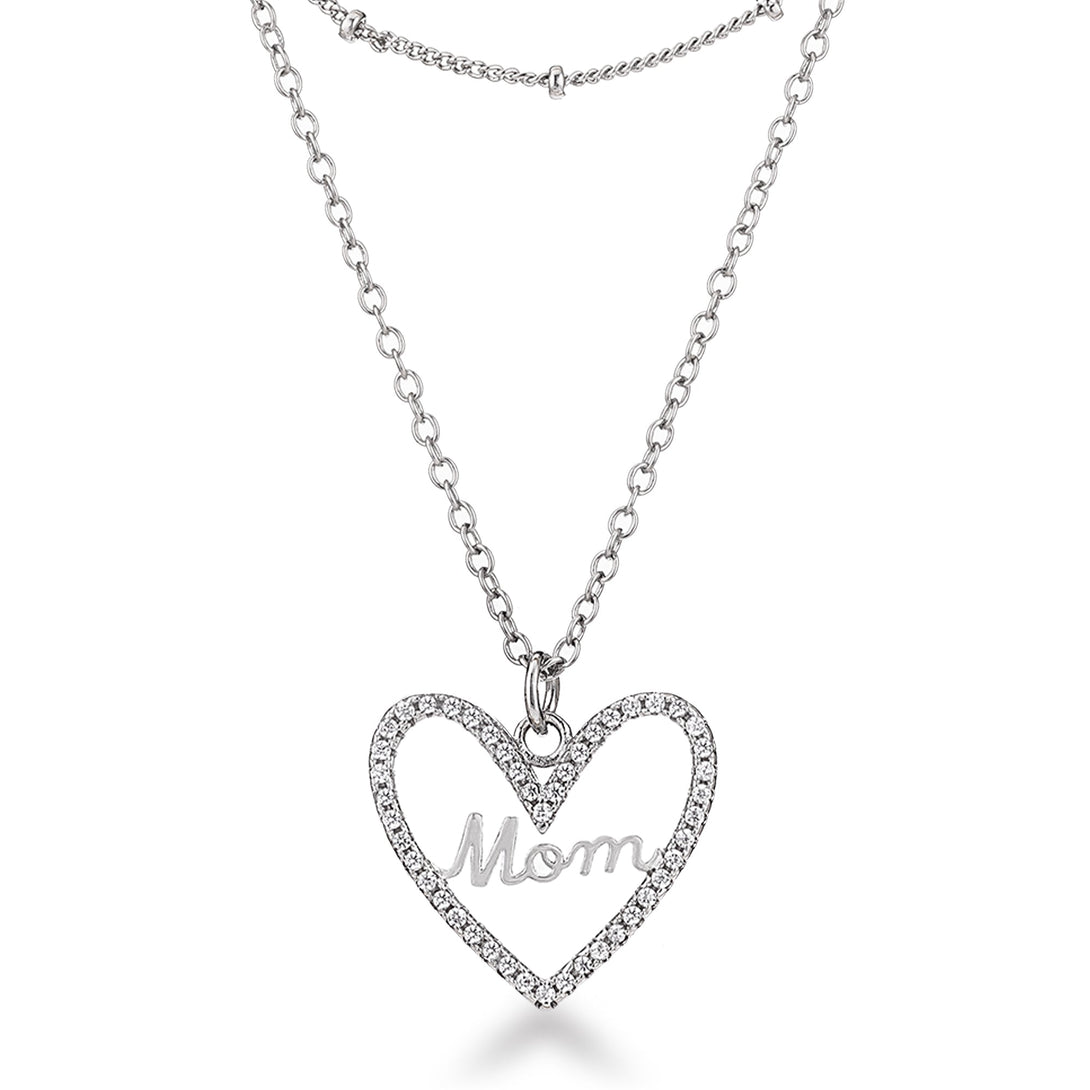 Lovcia Glamorous I Love Mom Multi-Layer Necklace-Necklaces-