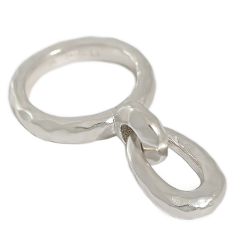 Lovcia Gold Plated 925 Sterling Silver Adjustable Ring-Rings-No Plating-US 6-No Plating
