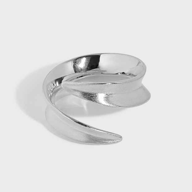 Lovcia Gold Plated 925 Sterling Silver Adjustable Ring-Rings-Yellow Gold-Yellow Gold