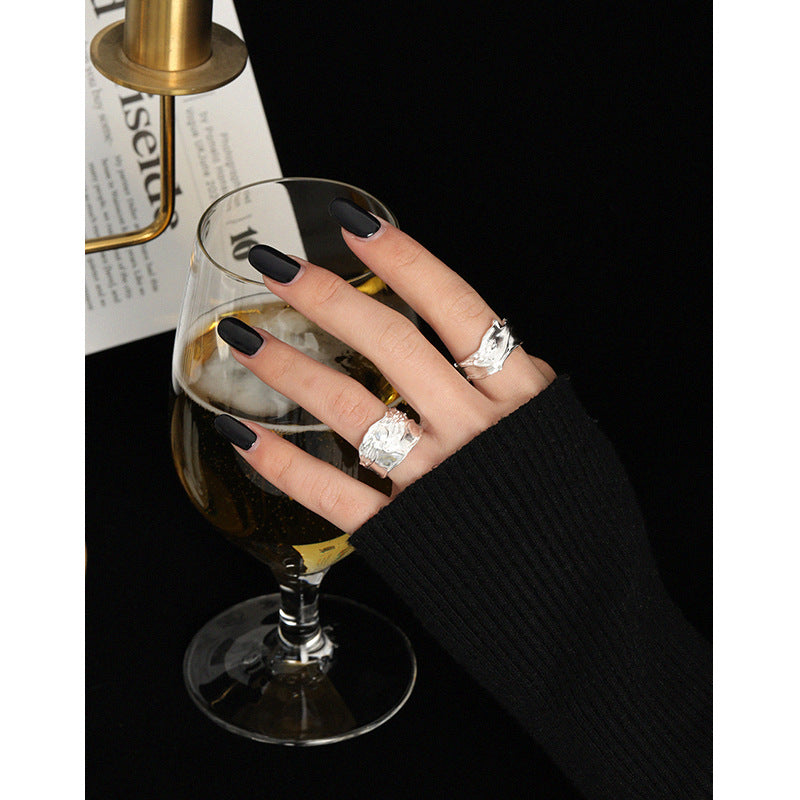Lovcia Gold Plated 925 Sterling Silver Adjustable Ring-Rings-Yellow Gold-Yellow Gold
