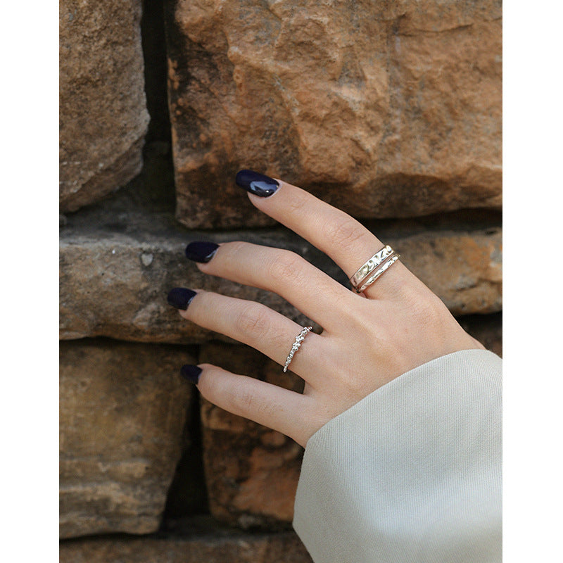 Lovcia Gold Plated 925 Sterling Silver Adjustable Ring-Rings-Yellow Gold-Yellow Gold