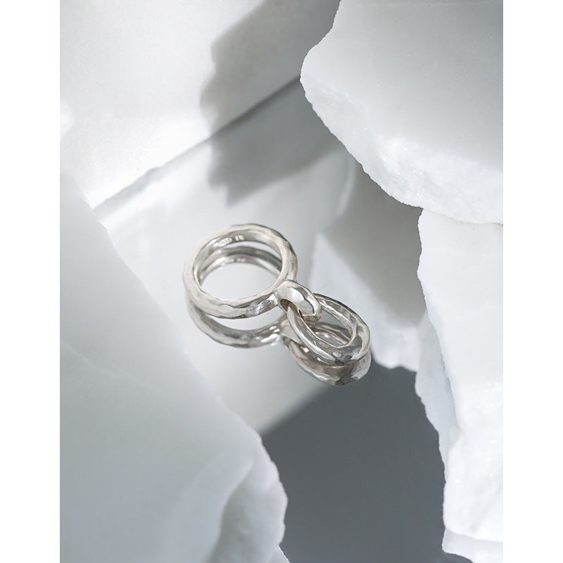 Lovcia Gold Plated 925 Sterling Silver Adjustable Ring-Rings-Yellow Gold-US 7-Yellow Gold