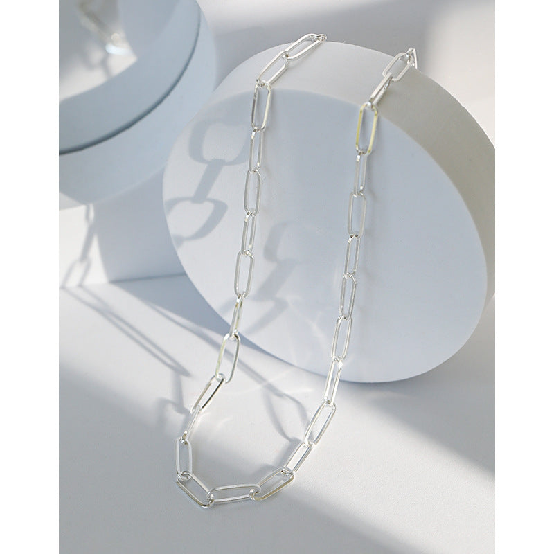 Lovcia Gold Plated 925 Sterling Silver Necklace 37cm-Necklaces-Yellow Gold-Yellow Gold
