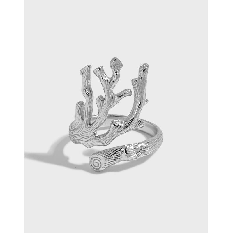 Lovcia Gold Plated Adjustable Ring 925 Sterling Silver-Rings-Yellow Gold-Yellow Gold