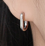 Lovcia Gold Plated Sterling Silver Leverback Earrings-Earrings-Silver-Silver