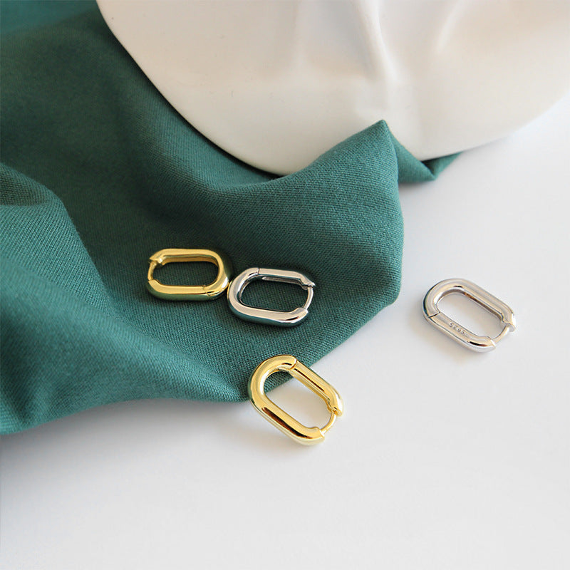 Lovcia Gold Plated Sterling Silver Leverback Earrings-Earrings-Yellow Gold-Yellow Gold