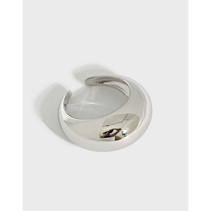 Lovcia Gold Tone 925 Sterling Silver Adjustable Ring-Rings-Yellow Gold-Yellow Gold