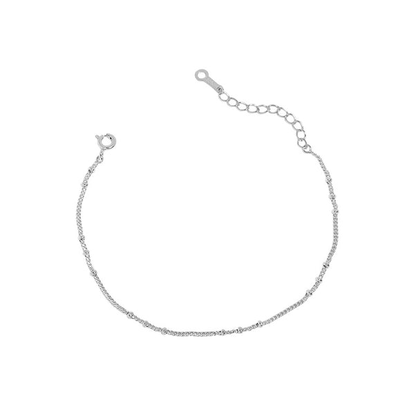 Lovcia Gold Tone 925 Sterling Silver Bracelet 155mm-Bracelets-Yellow Gold-Yellow Gold