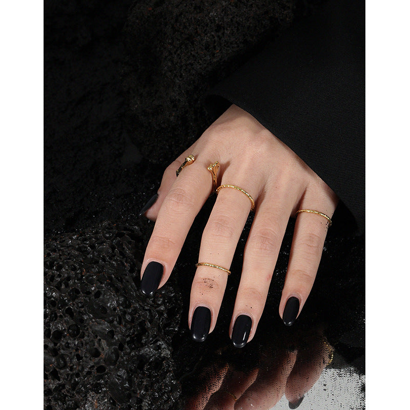 Lovcia Gold Tone Adjustable Bone Ring 925 Sterling Silver-Rings-Yellow Gold-Yellow Gold