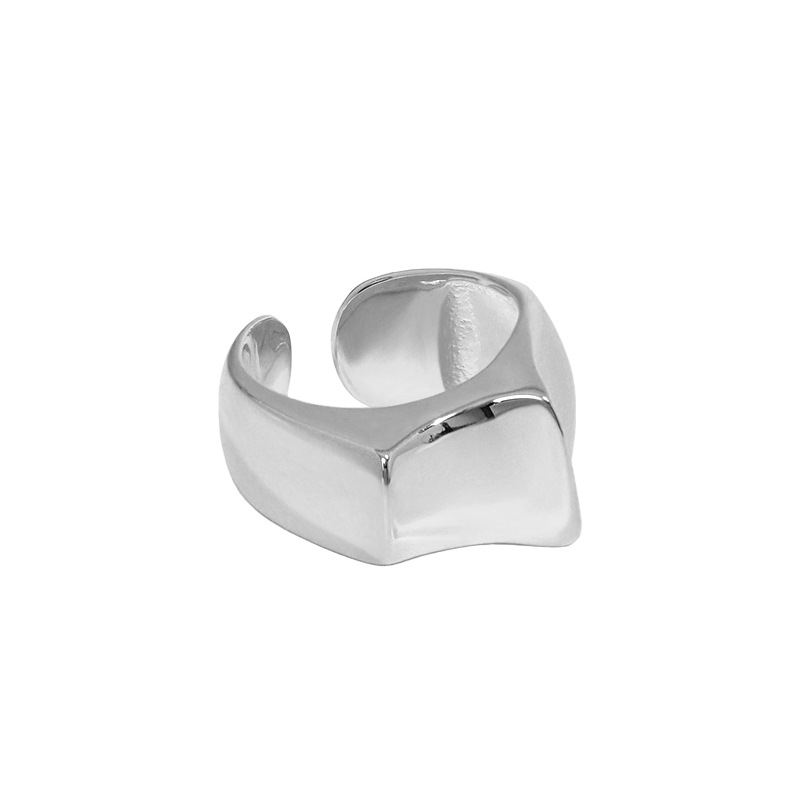 Lovcia Gold Tone Adjustable Ring 925 Sterling Silver-Rings-Yellow Gold-Yellow Gold