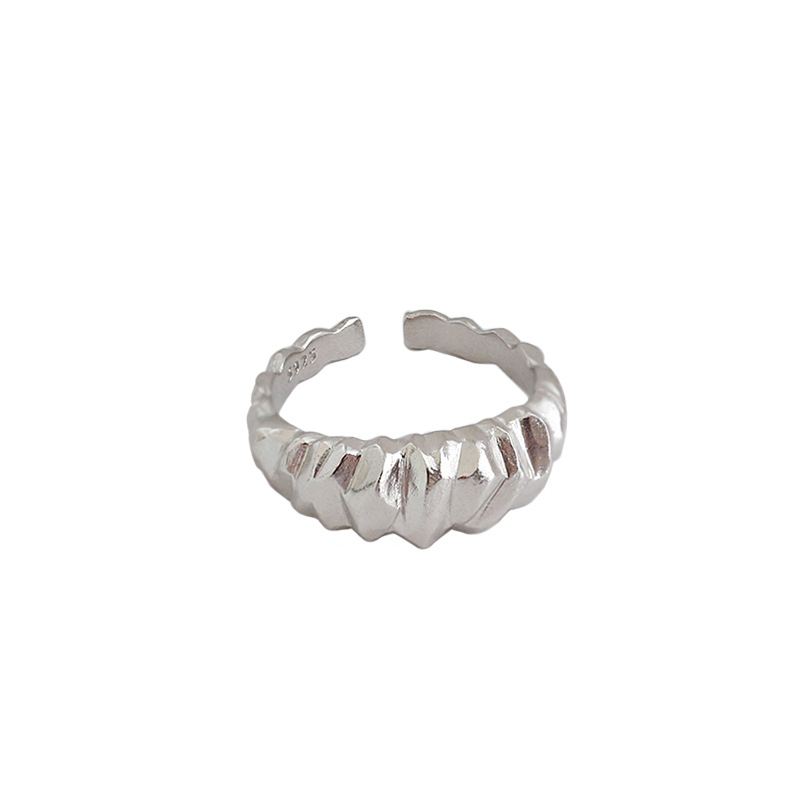 Lovcia Gold Tone Adjustable Ring in 925 Sterling Silver-Rings-Yellow Gold-