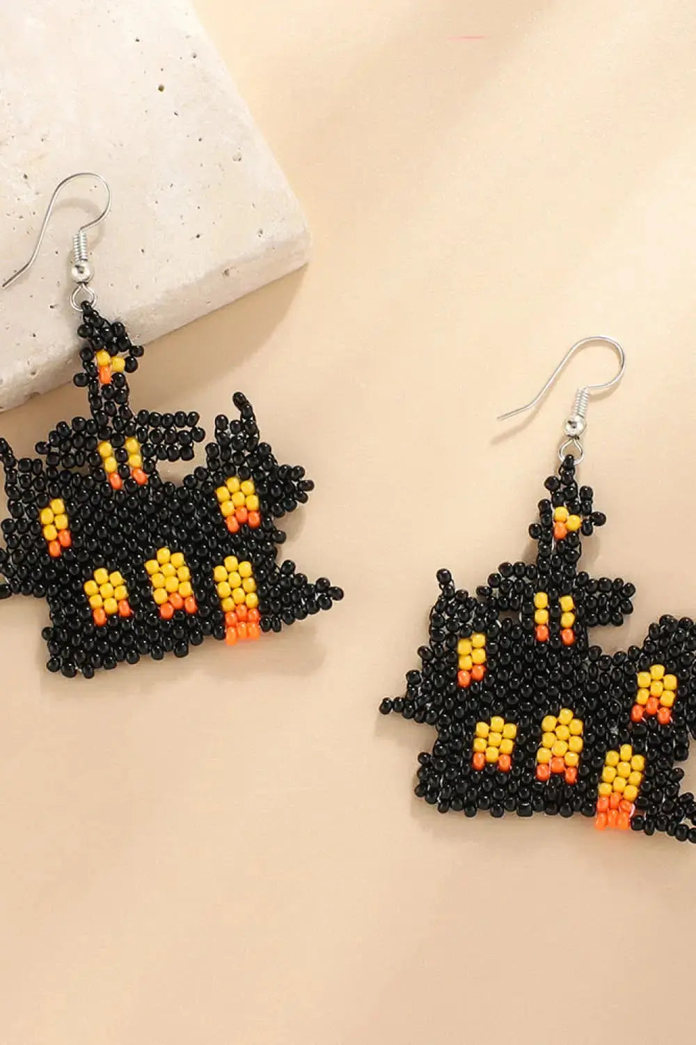Lovcia Halloween Theme Earrings-Earrings-Black Pumpkin-One Size-Black Pumpkin