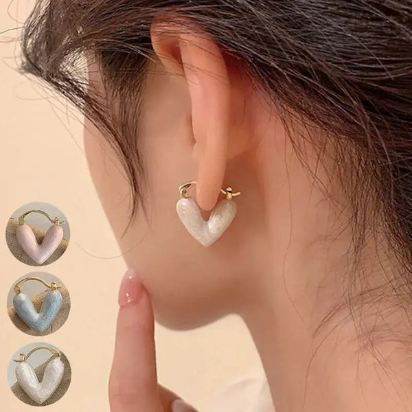 Lovcia Heartfelt Love Fashion Accessories Earrings for Women-Earrings-Blue-Blue