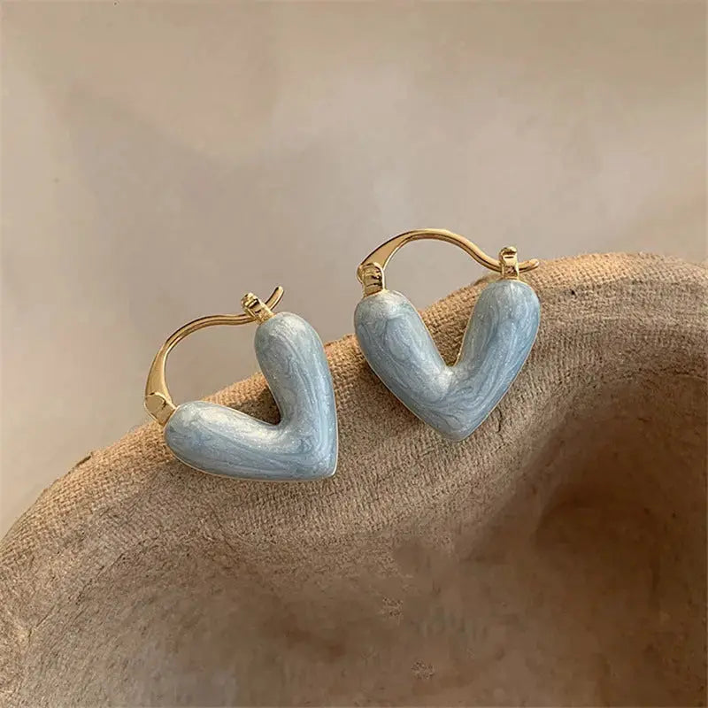 Lovcia Heartfelt Love Fashion Accessories Earrings for Women-Earrings-Blue-Blue