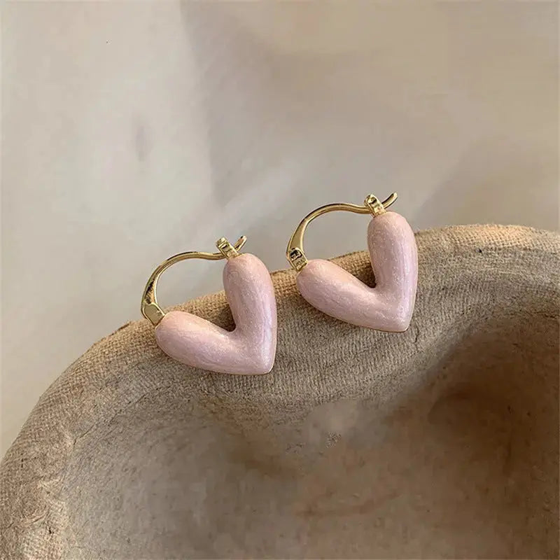 Lovcia Heartfelt Love Fashion Accessories Earrings for Women-Earrings-Pink-Pink
