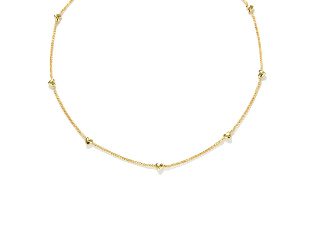 Lovcia High Sense Love Gold and Silver Plated Sterling Silver Necklace for Women-Necklaces-Gold-925 Silver-Gold