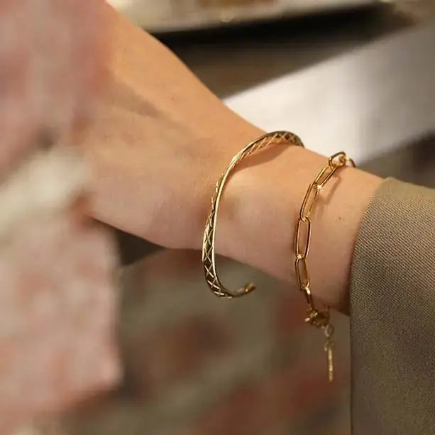 Lovcia Holiday Hollow Chain 925 Sterling Silver Bracelet-Bracelets-Silver-Silver