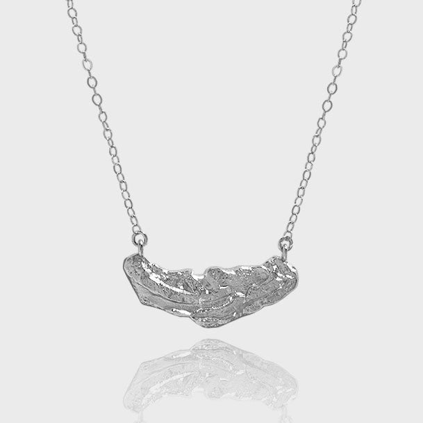 Lovcia Irregular Stones 18K Gold Plated 925 Necklace-Necklaces-Yellow Gold-