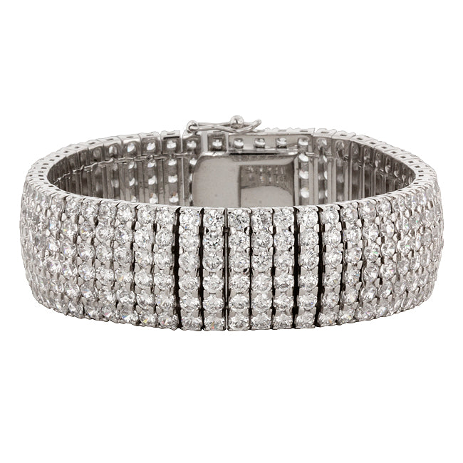 Lovcia Jewellery Radiant Cubic Zirconia Formal Bracelet-Bracelets-