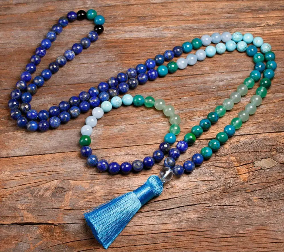 LOVCIA Crystal Amethyst Lapis Lazuli African Pine European And American Jewelry