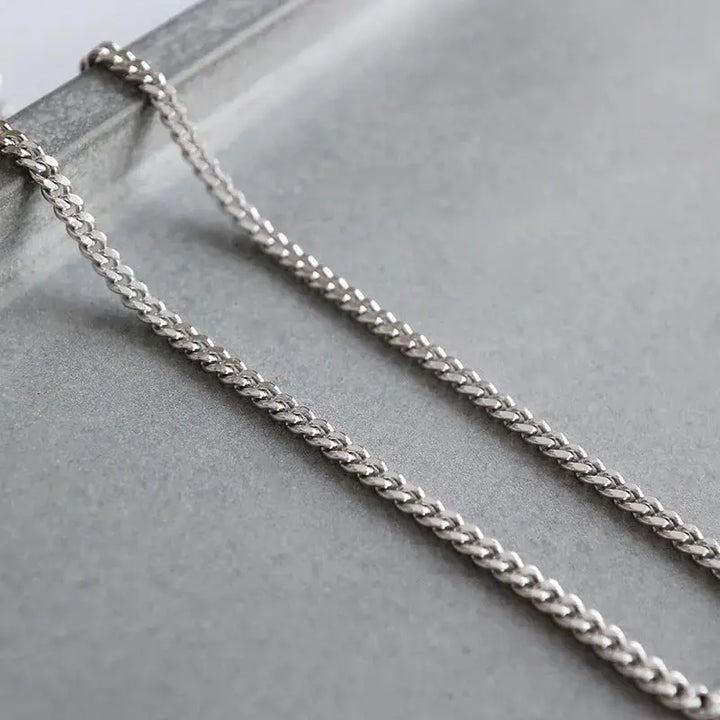 LOVCIA Simple Chain 925 Sterling Silver Anklet Casual-Anklets-LOVCIA