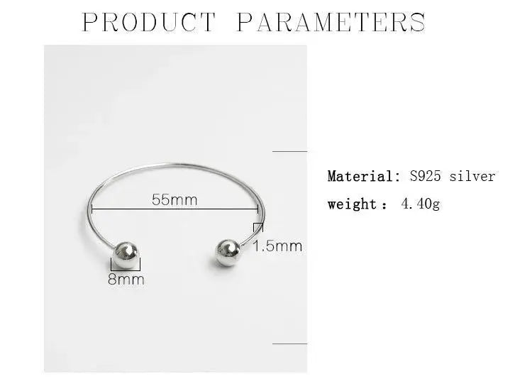 LOVCIA Fashion Trendy 925 Sterling Silver Jewelry-Bracelets-LOVCIA